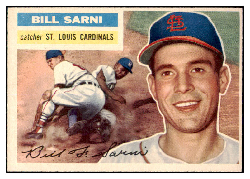 1956 Topps Baseball #247 Bill Sarni Cardinals EX-MT 496800