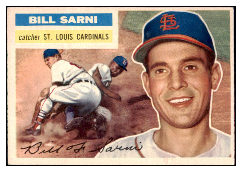 1956 Topps Baseball #247 Bill Sarni Cardinals EX-MT 496801