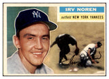 1956 Topps Baseball #253 Irv Noren Yankees NR-MT 496808