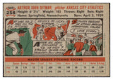 1956 Topps Baseball #258 Art Ditmar A's NR-MT 496814