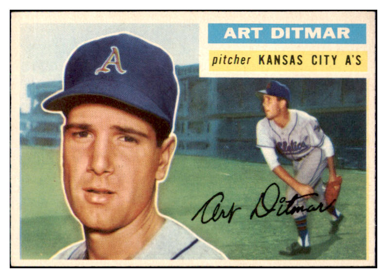 1956 Topps Baseball #258 Art Ditmar A's NR-MT 496815
