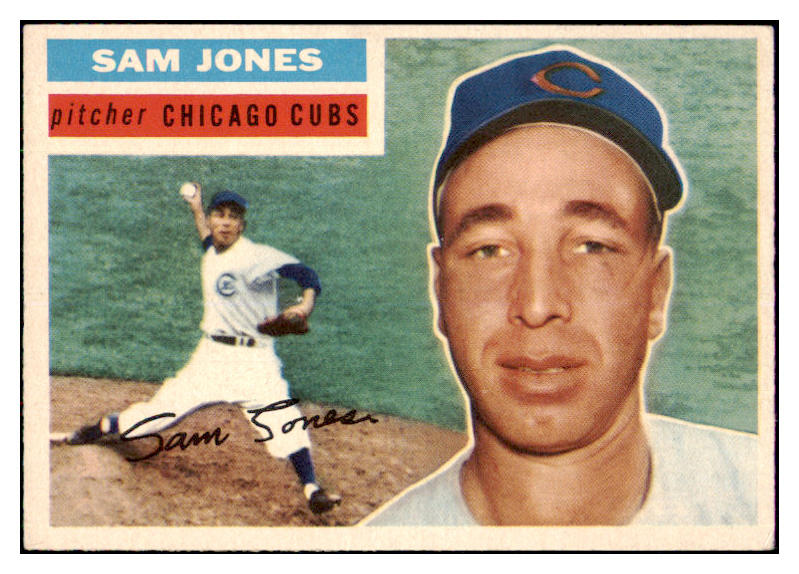 1956 Topps Baseball #259 Sam Jones Cubs NR-MT 496816