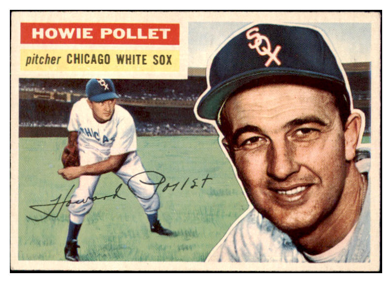 1956 Topps Baseball #262 Howie Pollet White Sox NR-MT 496817