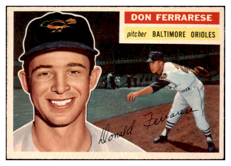1956 Topps Baseball #266 Don Ferrarese Orioles NR-MT 496822