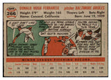 1956 Topps Baseball #266 Don Ferrarese Orioles NR-MT 496822