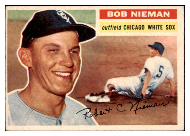 1956 Topps Baseball #267 Bob Nieman White Sox NR-MT 496824