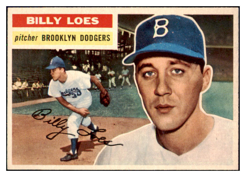 1956 Topps Baseball #270 Billy Loes Dodgers NR-MT 496829