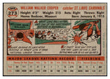 1956 Topps Baseball #273 Walker Cooper Cardinals NR-MT 496834