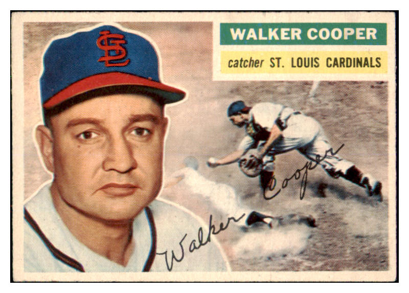 1956 Topps Baseball #273 Walker Cooper Cardinals EX-MT 496836