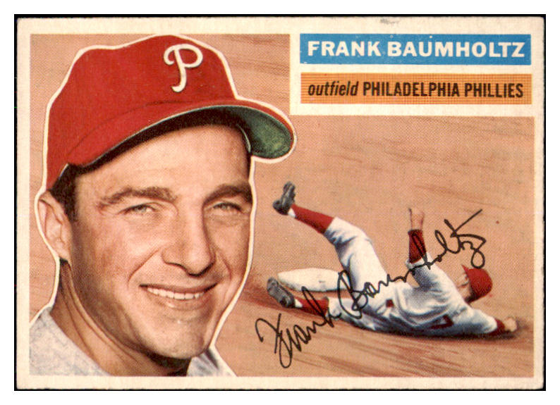 1956 Topps Baseball #274 Frank Baumholtz Phillies NR-MT 496838
