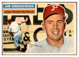 1956 Topps Baseball #275 Jim Greengrass Phillies EX-MT 496839