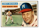 1956 Topps Baseball #278 Chet Nichols Braves NR-MT 496844