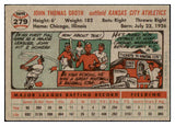 1956 Topps Baseball #279 Johnny Groth A's NR-MT 496846