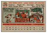 1956 Topps Baseball #279 Johnny Groth A's NR-MT 496847