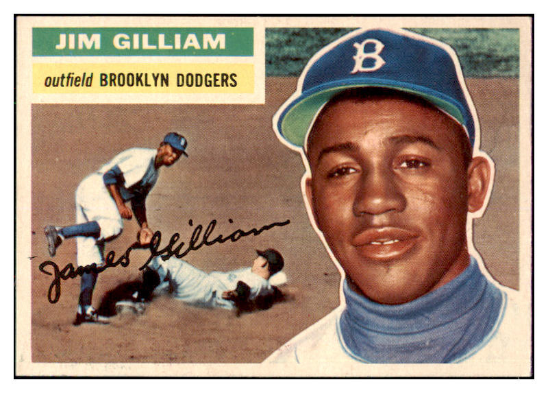 1956 Topps Baseball #280 Jim Gilliam Dodgers NR-MT 496851