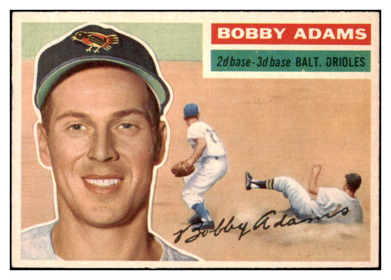 1956 Topps Baseball #287 Bobby Adams Orioles NR-MT 496858