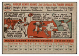 1956 Topps Baseball #287 Bobby Adams Orioles EX-MT 496860