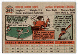 1956 Topps Baseball #288 Bob Cerv Yankees EX-MT 496862