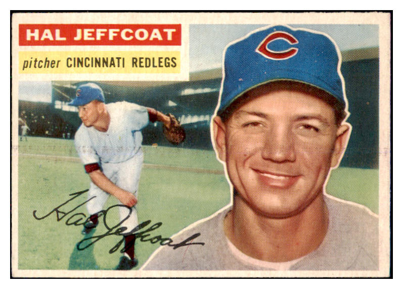 1956 Topps Baseball #289 Hal Jeffcoat Reds NR-MT 496863