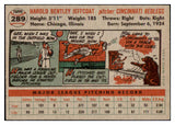 1956 Topps Baseball #289 Hal Jeffcoat Reds EX-MT 496865