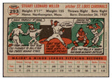1956 Topps Baseball #293 Stu Miller Cardinals EX-MT 496874