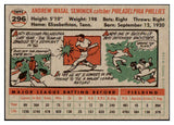 1956 Topps Baseball #296 Andy Seminick Phillies NR-MT 496878