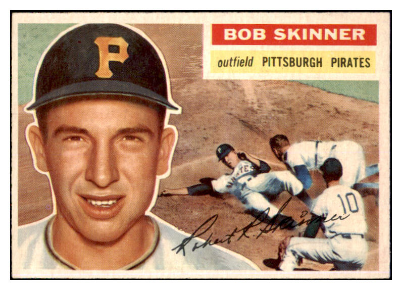 1956 Topps Baseball #297 Bob Skinner Pirates NR-MT 496881