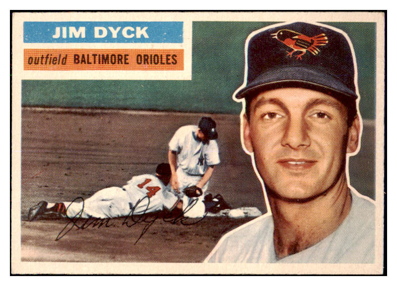 1956 Topps Baseball #303 Jim Dyck Orioles NR-MT 496891
