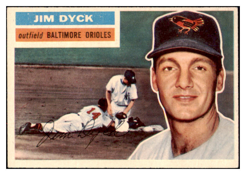 1956 Topps Baseball #303 Jim Dyck Orioles NR-MT 496893