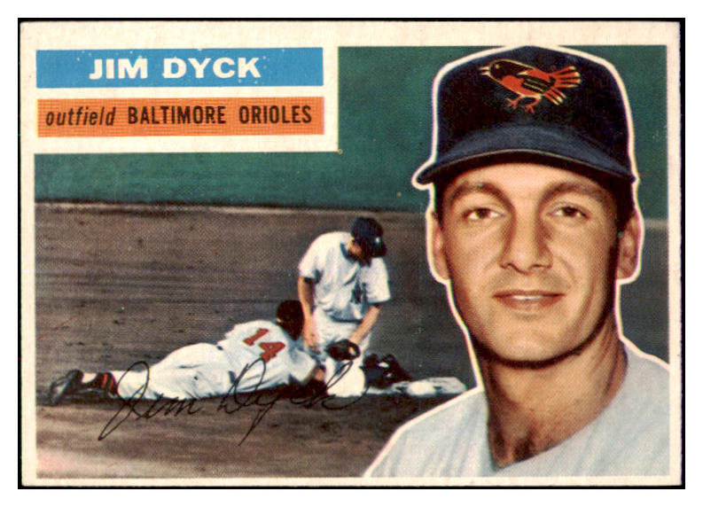 1956 Topps Baseball #303 Jim Dyck Orioles NR-MT 496894