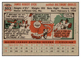 1956 Topps Baseball #303 Jim Dyck Orioles EX-MT 496895