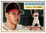 1956 Topps Baseball #309 Don Blasingame Cardinals EX-MT 496904