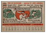 1956 Topps Baseball #309 Don Blasingame Cardinals EX-MT 496904