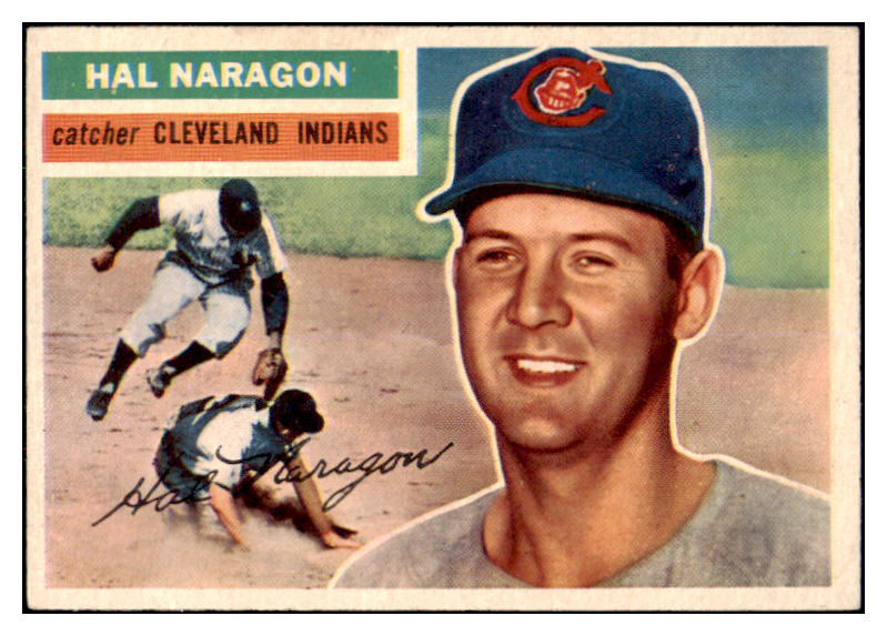 1956 Topps Baseball #311 Hal Naragon Indians NR-MT 496907