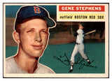 1956 Topps Baseball #313 Gene Stephens Red Sox EX-MT 496908