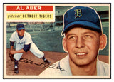 1956 Topps Baseball #317 Al Aber Tigers EX-MT 496917