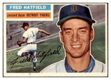 1956 Topps Baseball #318 Fred Hatfield Tigers NR-MT 496918