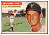 1956 Topps Baseball #328 Preston Ward Pirates NR-MT 496935