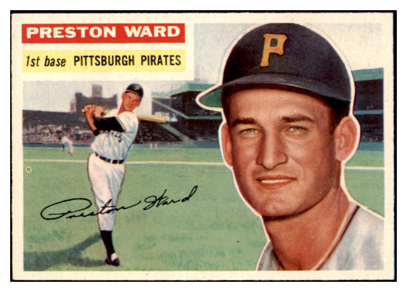1956 Topps Baseball #328 Preston Ward Pirates NR-MT 496936