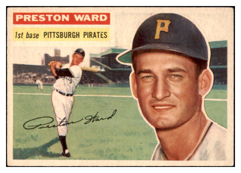 1956 Topps Baseball #328 Preston Ward Pirates NR-MT 496937