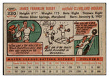 1956 Topps Baseball #330 Jim Busby Indians NR-MT 496940