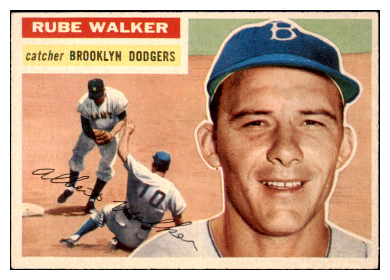 1956 Topps Baseball #333 Rube Walker Dodgers NR-MT 496944