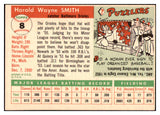 1955 Topps Baseball #008 Hal Smith Orioles EX-MT 496962