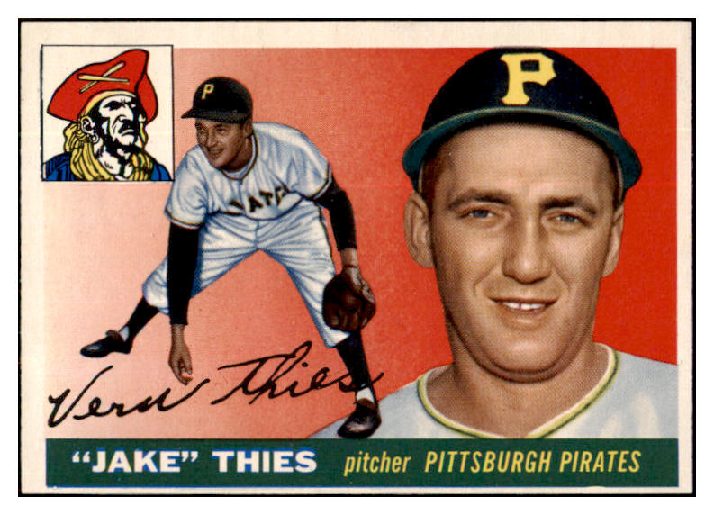 1955 Topps Baseball #012 Jake Thies Pirates NR-MT 496968