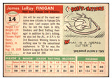 1955 Topps Baseball #014 Jim Finigan A's EX-MT 496973