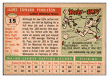 1955 Topps Baseball #015 Jim Pendleton Braves EX-MT 496976