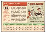 1955 Topps Baseball #016 Roy Sievers Senators EX-MT 496979