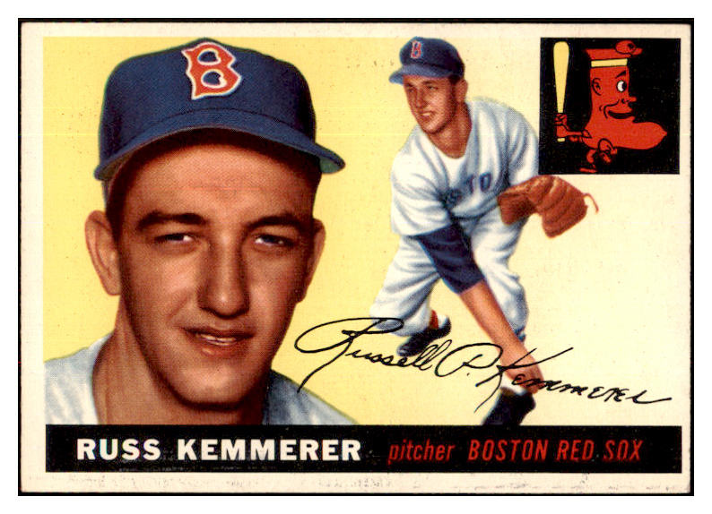 1955 Topps Baseball #018 Russ Kemmerer Red Sox EX-MT 496983