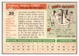 1955 Topps Baseball #020 Andy Carey Yankees VG-EX 496986