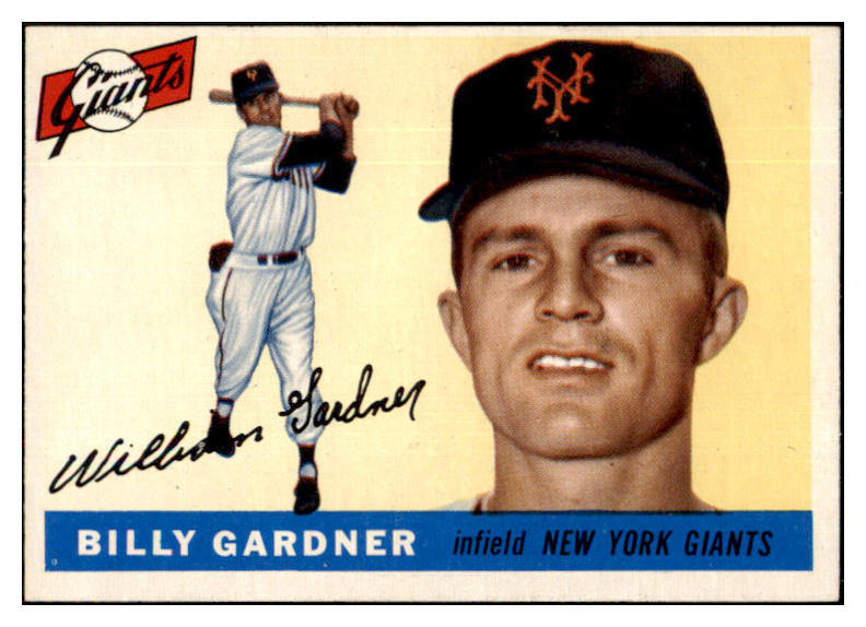 1955 Topps Baseball #027 Billy Gardner Giants NR-MT 496989